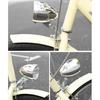 Retro Bike Headlight USB Charging Classic Mountain Bike Front Light 3 Led Bulbs Bicycle Front Lighting for Cycling Accessories