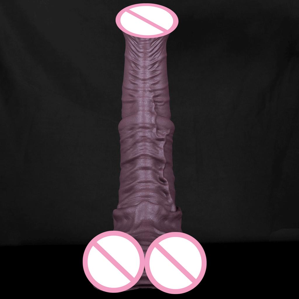 Liquid Silicone Simulation Animal Penis, Super Large Horse Penis