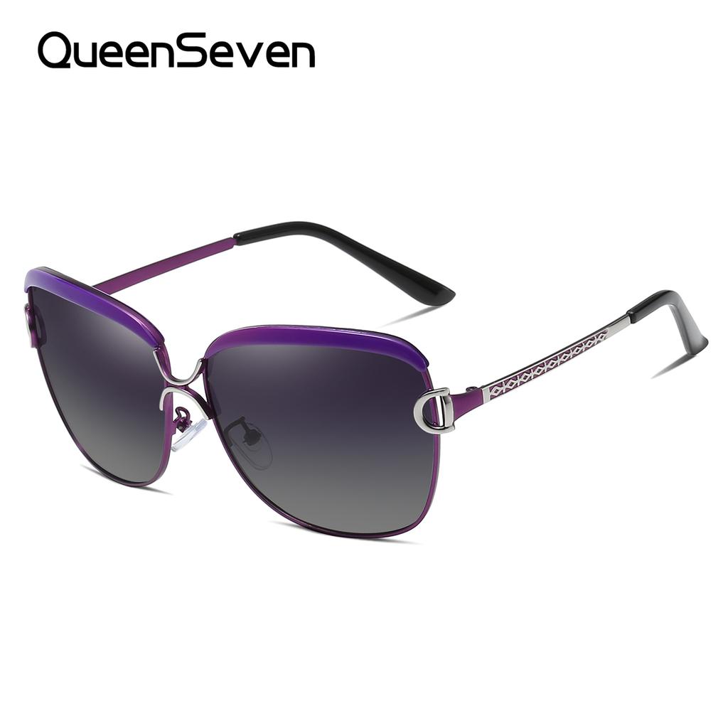 QueenSeven Unisex Metall Solskjerming Fiske Utendørs Kjøre Solbriller, UV400