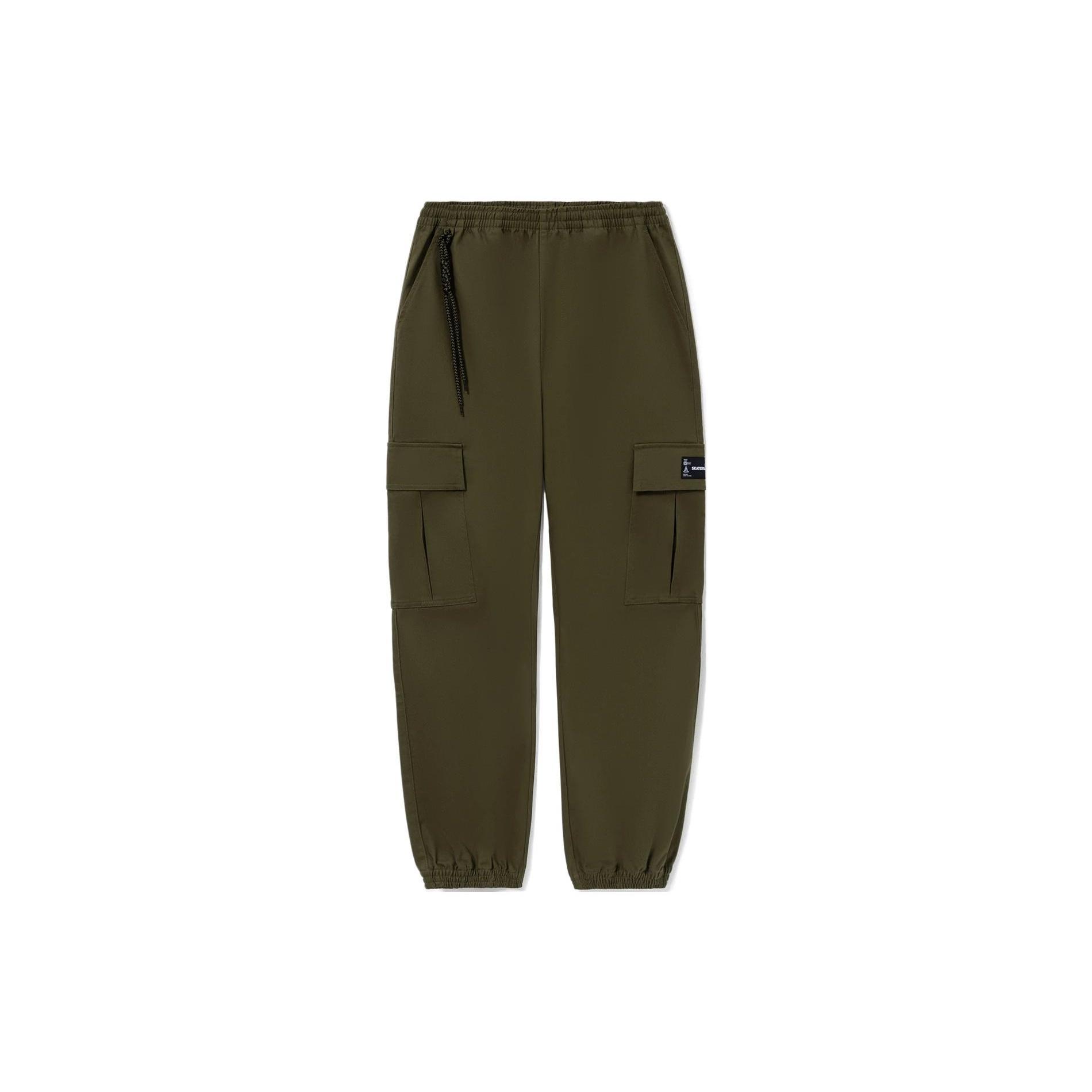 Li-Ning Skateboarding Cargo Joggers Pants Olive Green Men s AKXS085-3 XL