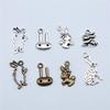 20pcs Cute Animal Rabbit Bunny Charms For Jewelry Making Pendants Jewelry Making DIY Handmade Craft