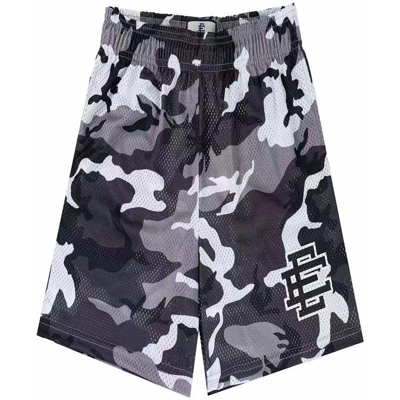 Pantaloncini da Uomo, Pantaloncini Sportivi a Rete per Allenamento Muscolare Fitness Corsa, Marca Trendy Europea e Americana, Fornitura Diretta dal Produttore