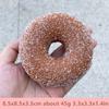 PU Doughnuts Cakes Faux Donut Food Model Bread Party Chocolate Frosting Stress Relief Simulation Wholesale Sugar Sweet Candy Toy