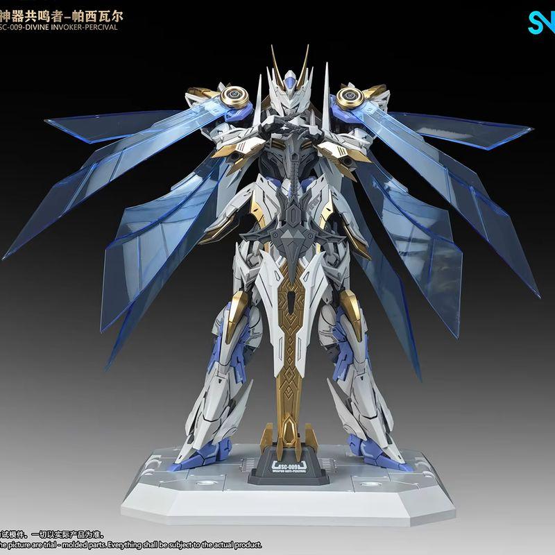 In Stock SNAA SC-009 Divine Invoker-Percival Deluxe Mode Package Hg 1/144 The Round Table Knights Action Figure Playthings Doll Gifts