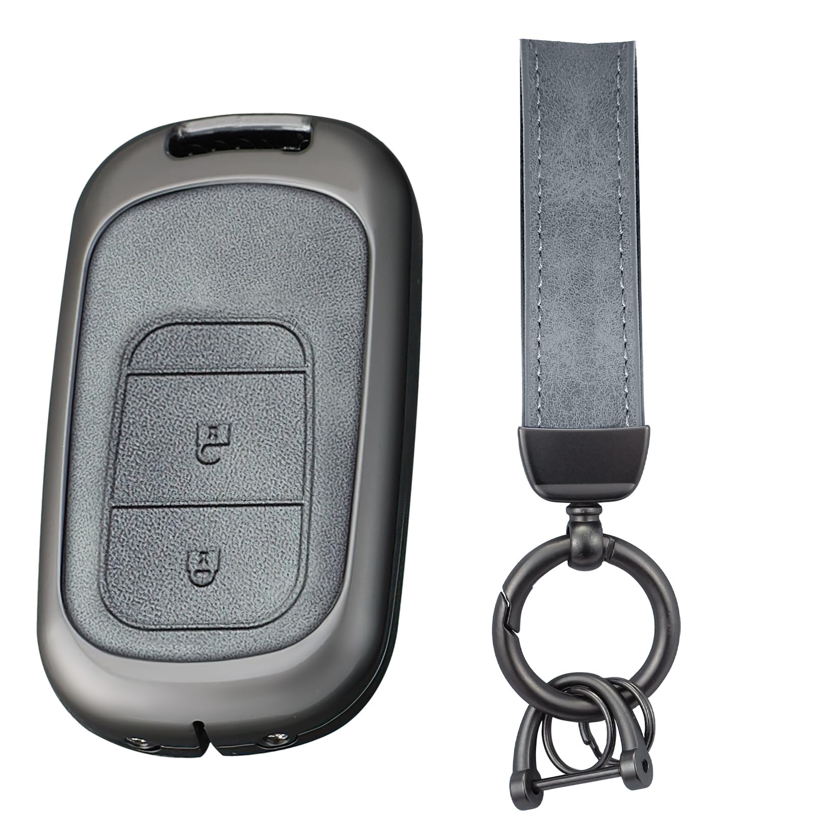 

[TECART] Honda Dedicated Key Case, Key Cover, Key Holder, Compatible with Honda Vezel, RV,
