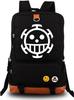 Anime Cartoon Print Teen Student Schoolbag Large Capacity Travel Bag Men And Women Backpack