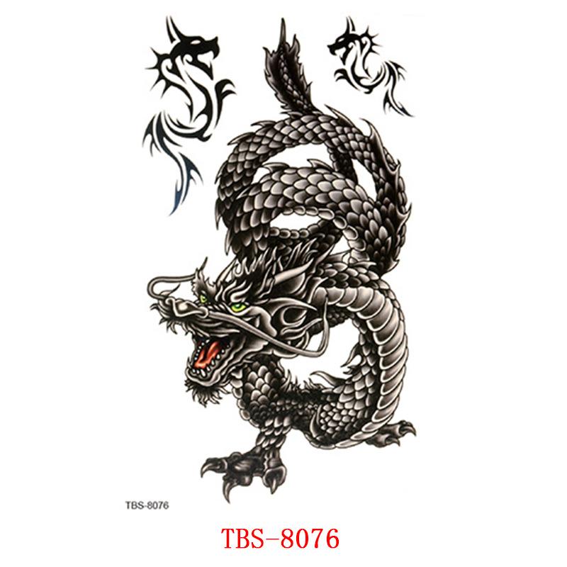 

Водостойкая тату-наклейка, тату-наклейка с тотемным персонажем тату 120*190mm