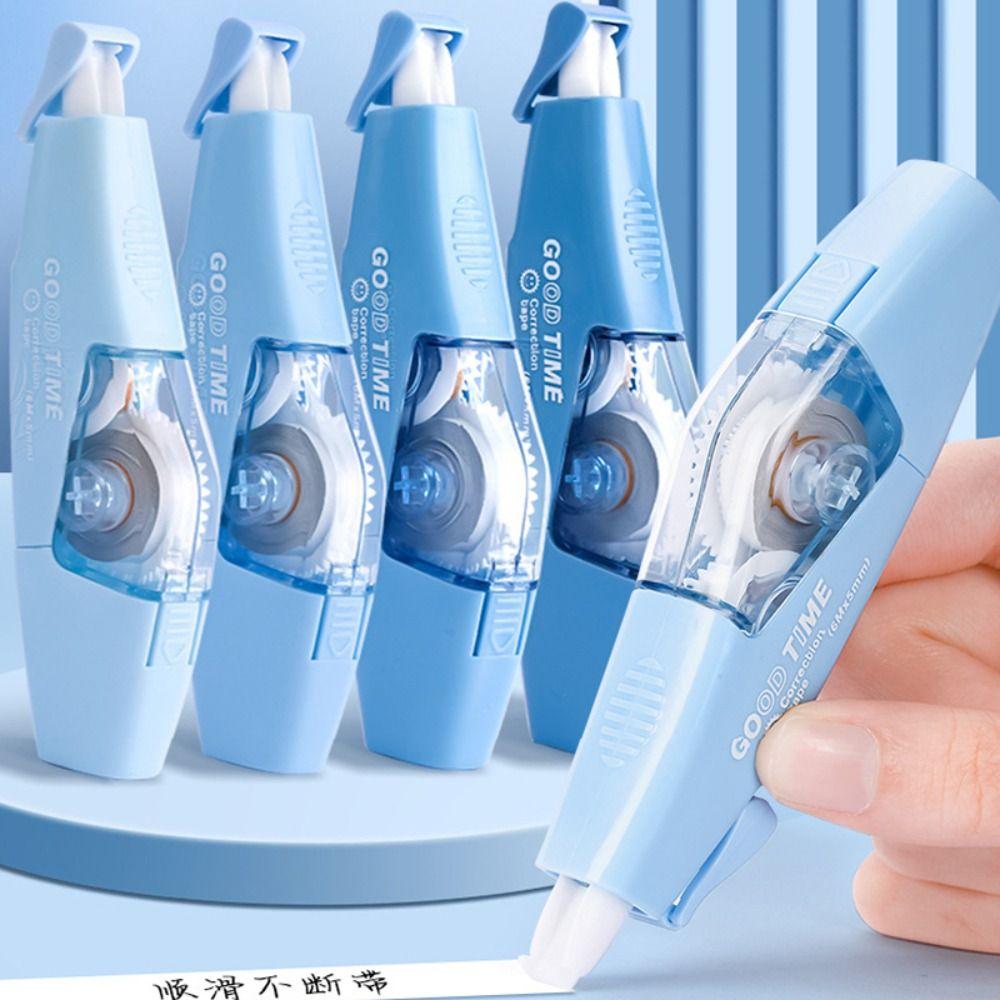 6PCS/Set Gradient Color Correction Tape Pen Shape Correction Stationery Correction Band Students