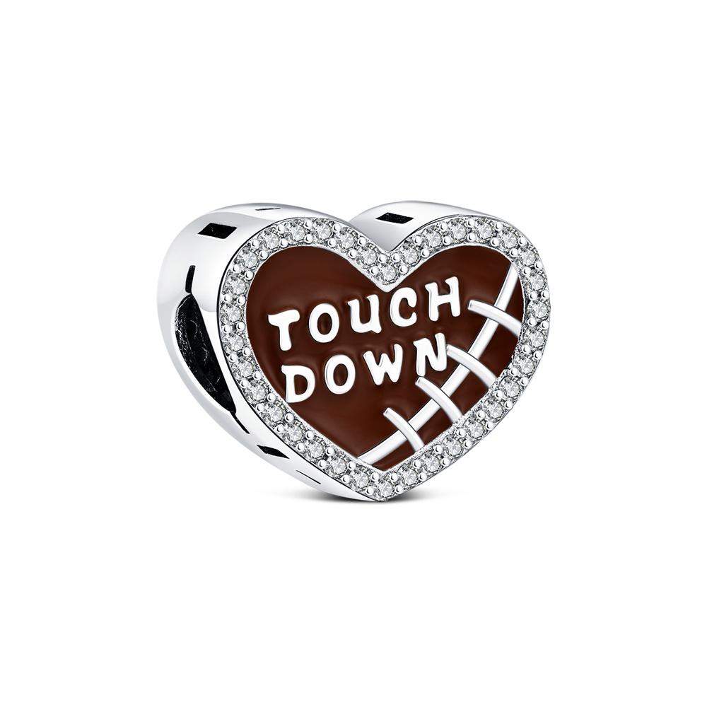 Copper Sport Charms Ball Beads Graduation Pendant Fit Original Bracelet For Women Diy Jewelrylove Gift School