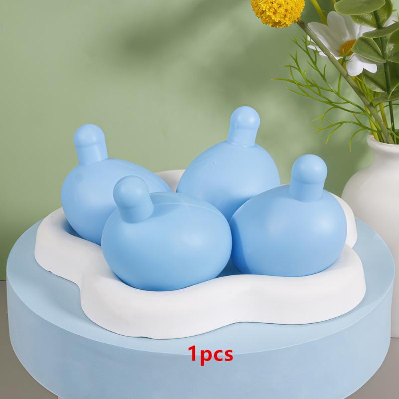 Stress Relief Squeeze Toy Inner Airbag Blow Bubbles Creative Antianxiety Fidget Toy for Students Office Workers Portable