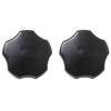 6pcs Soft Top Roof Window Frame Surround Fastener Thumb Screws Nuts Knob Pins for Jeep Wrangler JK 2007-2018 (2 Short + 4 Long)