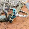 Bracciale per coppia regolabile con coda di sirena alla moda vintage