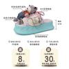 Cartoon doll thick-soled one-word slippers female summer design sense cute fringed beach shoes flat-soled semi-drag cool slippers