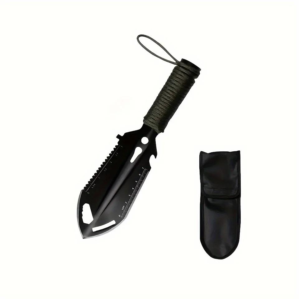 Mini stainless steel trouser-multifunctional garden shovel with ergonomic handle-portable, very suitable for outdoor camping