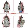 Carburetor Pwk 33 34 35 36 38 40 42mm For KEIHIN PWK TRX250R 200cc-650cc 2T 4T Moto ATV Quad Go Kart Dirt Bike Scooter Motocross