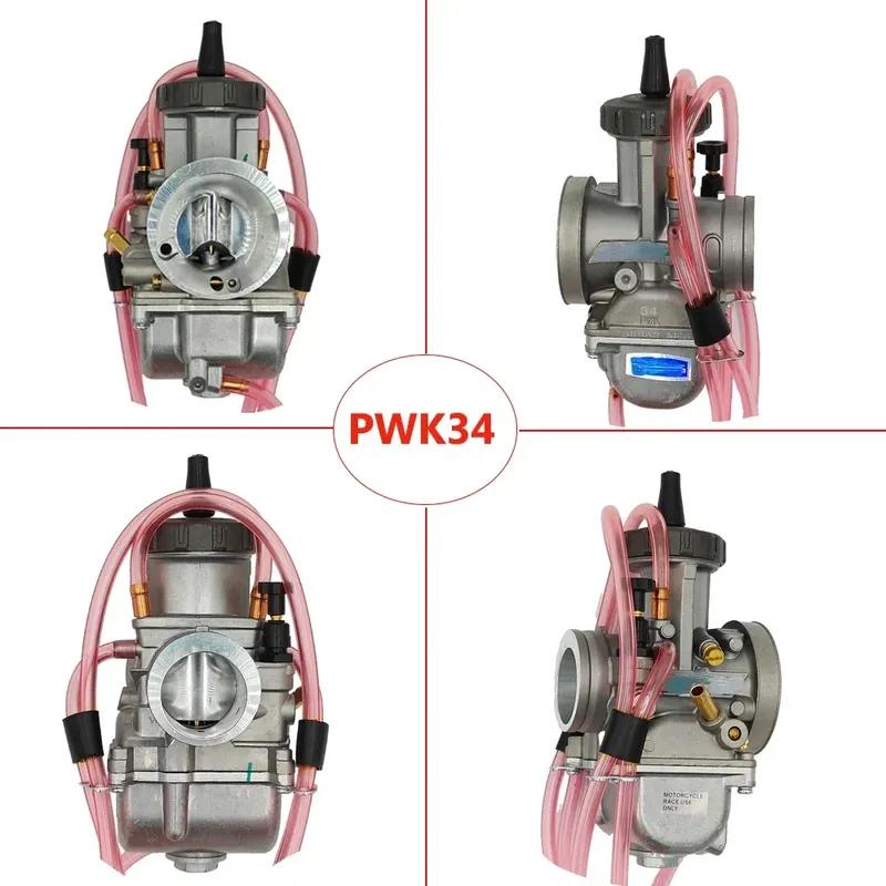 Carburetor Pwk 33 34 35 36 38 40 42mm For KEIHIN PWK TRX250R 200cc-650cc 2T 4T Moto ATV Quad Go Kart Dirt Bike Scooter Motocross