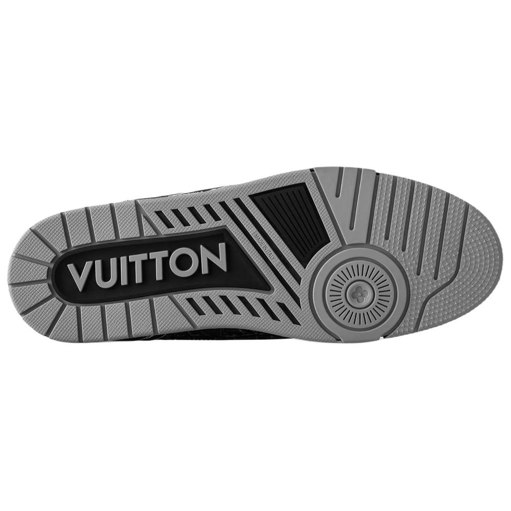 Louis Vuitton נעלי סקייטבורד נמוכות ג'ינס לגברים שחור 1ADE2L