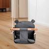 Safe Wooden Baby Rocking Chair Canvas Swing Chair Indoor Outdoor Durable Baby Swing Kindergarten Backyard Park Play Equipment