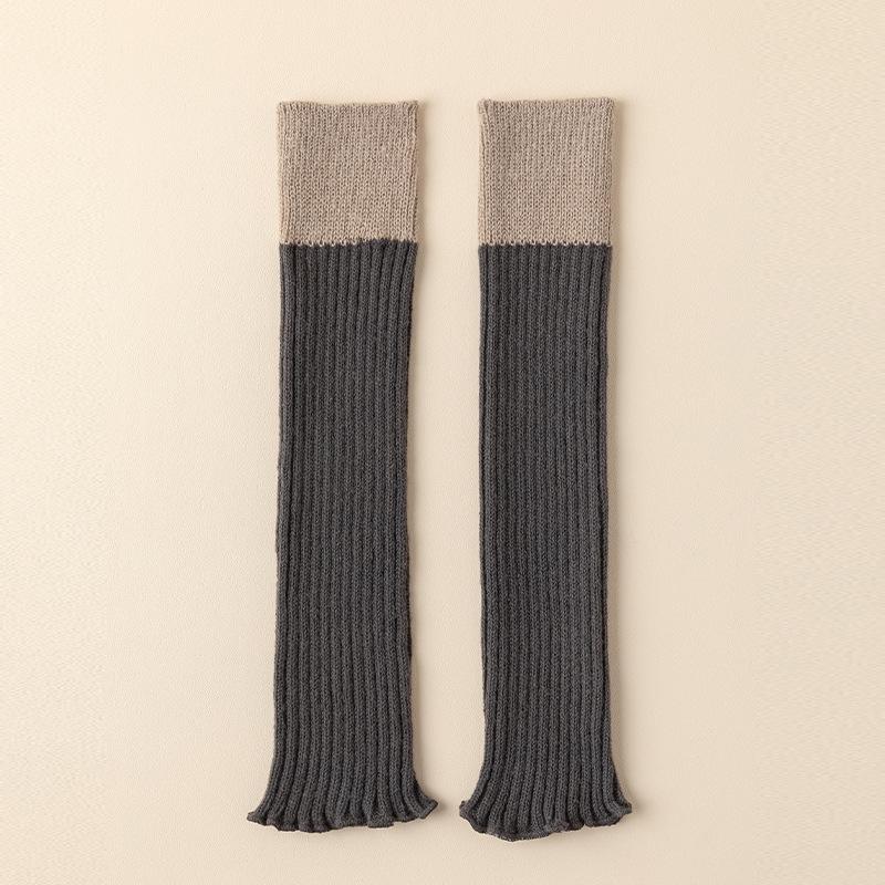 3 Pairs of Women's Autumn and Winter Knitwear Soft Skin Friendly College Style Warm Calf Pile Socks