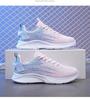 Women's shoes spring and autumn new fly-woven soft-soled sports women's mesh breathable and lightweight casual shoes versatile socks running