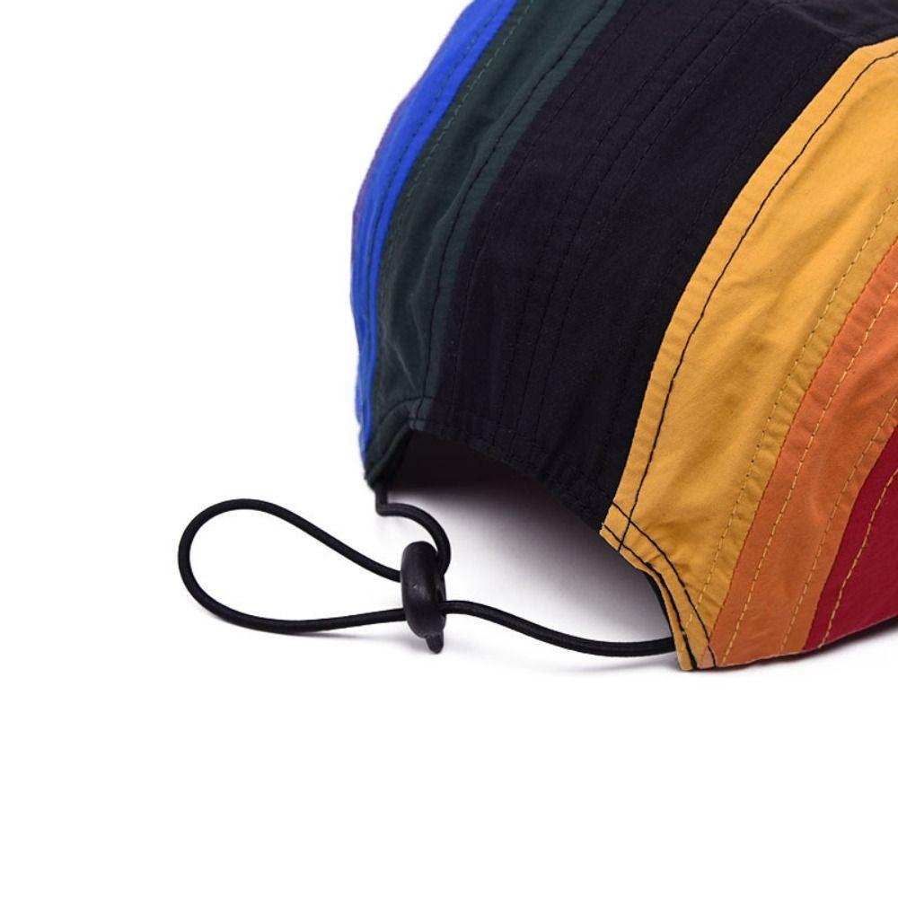 UV Protection Snapback Cap Adjustable Men Sun Hats Rainbow Baseball Caps  Outdoor Sports