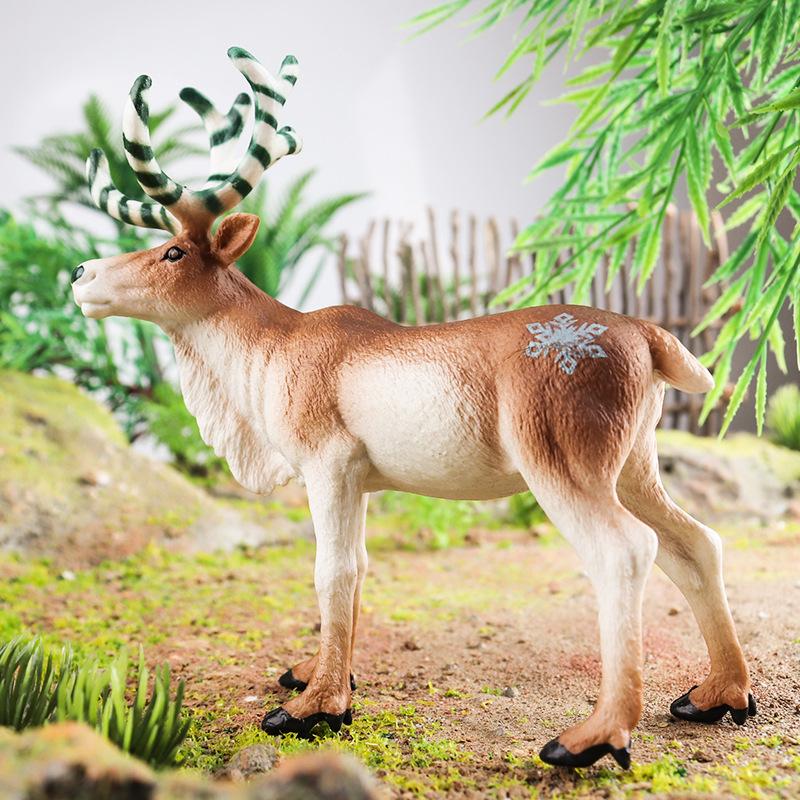 Weihnachtsschmuck, solide Simulation, Tiermodell, Weihnachten, Rentier, Elch, Weißwedelhirsch, Spielzeug