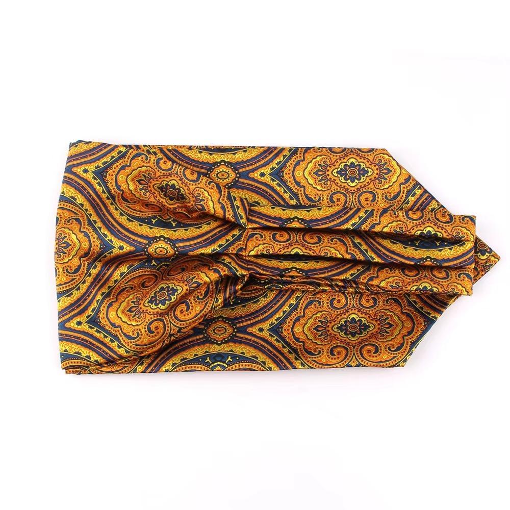 British style Wedding Cravat Luxury Neck Tie Fashion Men Cashew Tie