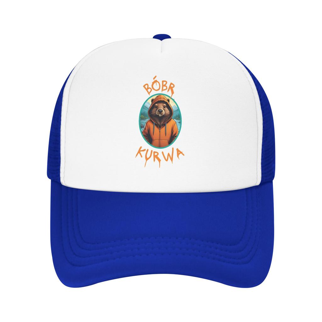 Bóbr Kurwa, The Polish Beaver  Mesh Sun Hats  Hiking Fishing Sun-Proof Baseball Caps Men Adult Streetwear Design Hip Hop Hats