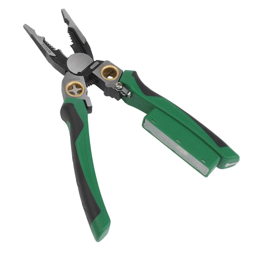 1 Pcs 8-in-1 Electric Wire Stripper With Voltage Tester For & Ergonomic Tool Multi Functional Wire Stripping Pliers