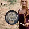 Pure Sound Drum Shaman 10 Zoll Handgefertigt Hand mit Stock Baum Walnuss des Lebens Heilungsinstrument für Spirituelle Musik Reflexion Meditation