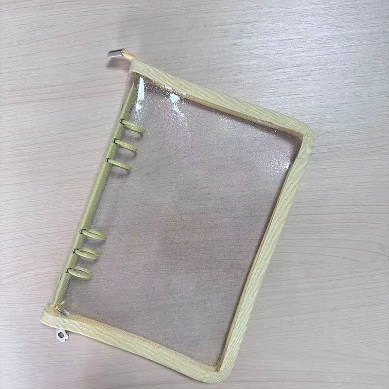 A5 Size Glitter Pvc Sticker Album Loose-Leaf Notebook Photo Album Case For Instant Camera Star Collection Album