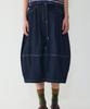 STUDIO TOMBOY Side Pleated Balloon Fit Denim Skirt_Indigo 9106262202