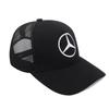 2025 Heißer Modischer Leder-Netzstoff-Hut Snapback Trucker Outdoor Sport Laufen Verstellbare Baseballkappe Für Mercedes Benz B/C/E/S-Klasse