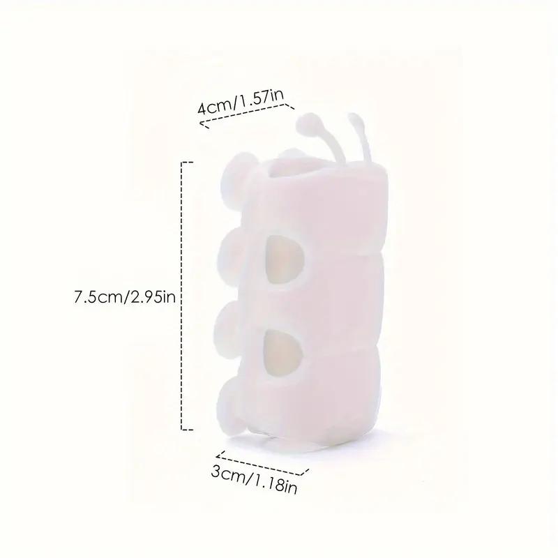 1PCS Caterpillar Shower Suction Cup Silicone Punch-free Universal Bracket Bathroom Shower Head Strong Adsorption Fixer Base