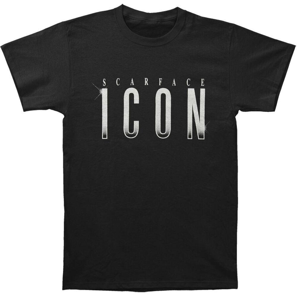 

Scarface (Rapper) Icon Logo Black Unisex T-shirt