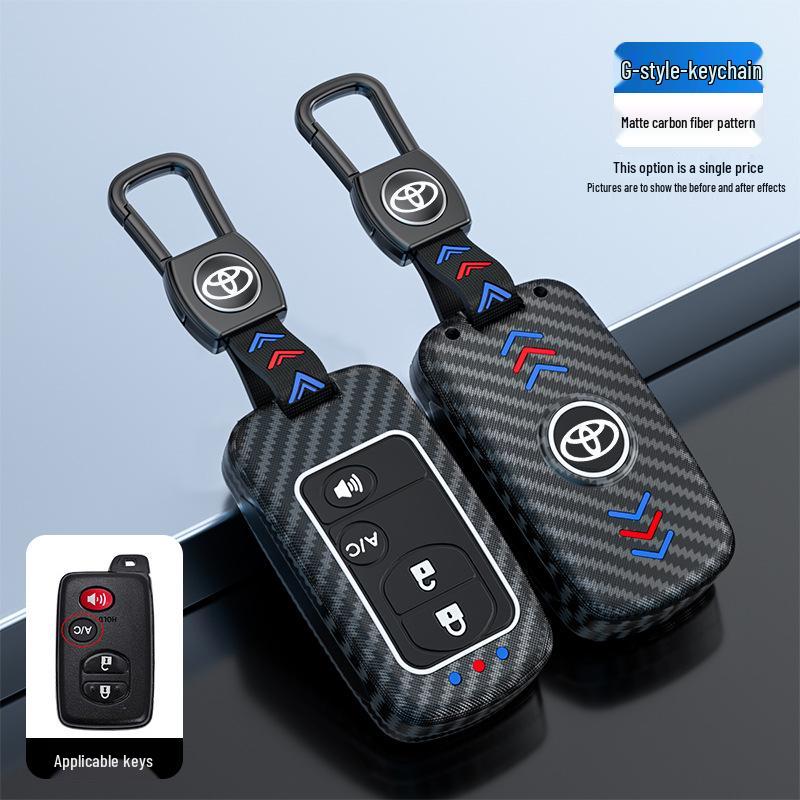 Women's Key Case Set for Toyota: Compatible with Land Cruiser, Old Camry, Prado, Highlander