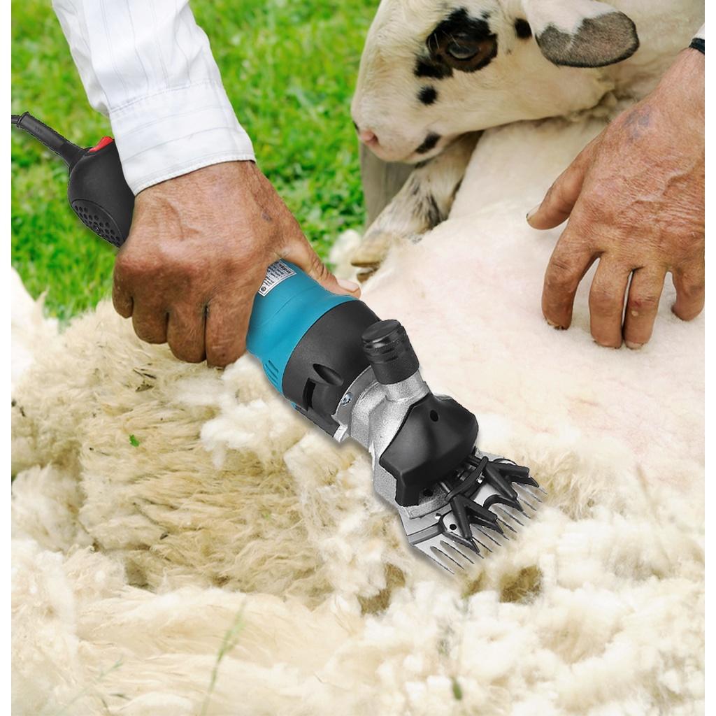 3500W Professional 6 Speeds Electric Sheep Clippers for Sheep Alpacas Llamas and Large Thick Coat Animals Grooming