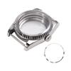 A95D-36Mm Bezel Case, Transparent Flat Sapphire Glass, Stainless Steel Case, Suitable For NH35/36 Movement