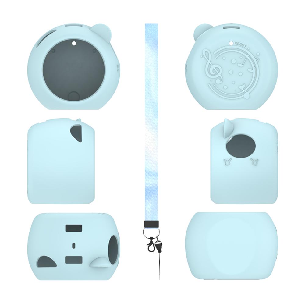 Silicone Case Silicone Protective Case with Lanyard Protector Cover Soft Skin Cover for TakaraTomy Punirunes Puni Electronic Pet