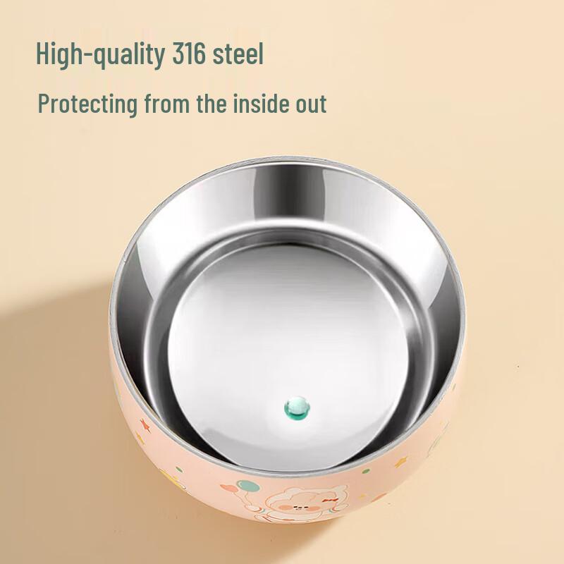 316L Stainless Steel Double-Layer Insulated Bowl