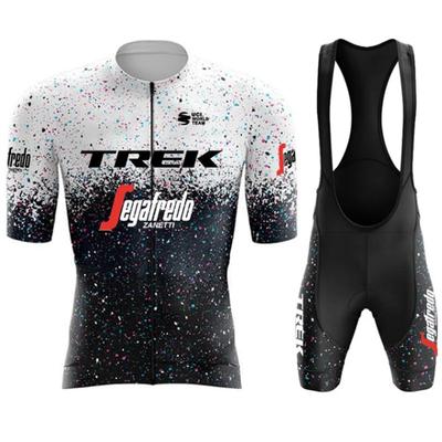 Herren Damen Radtrikot Trägerhose Set Schnelltrocknend Atmungsaktiv Fahrradbekleidung