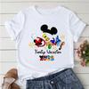 2025 Disney Trip Graphic T-shirt Mickey Minnie Mouse Printed T Shirts Women Short Sleeve Clothing Fashion Female Streetwear Tops