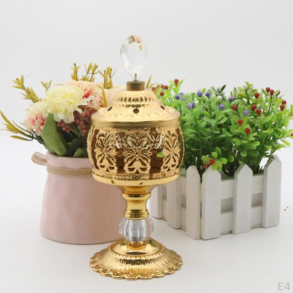 Burner Holder Furnace Censer Home Tea House Yoga Meditation Room Temple Fragrance Diffuser Ornament