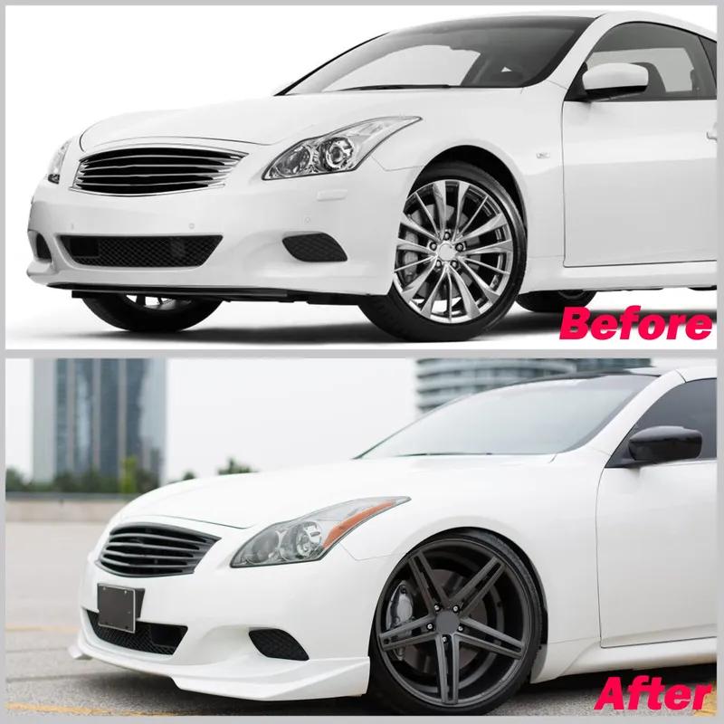 For Infiniti G25 G37 Q40 Q60 2009-2015 ABS Car Rearview Side Mirror Cover Wing Cap Exterior Door Housing Trim Replacement