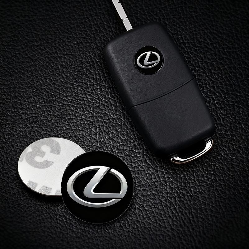 Car Remote Key Emblem Sticker Aluminum Keys Decoration Decal For Lexus F SPORT ES RX NX LS UX LM LX GX LC RZ IS CT GS RC HS SC