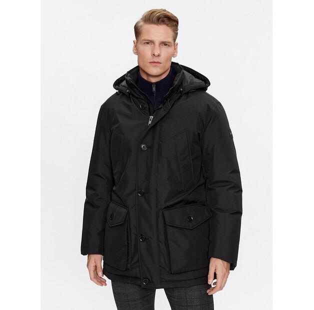Winter Jacket Boss Osiass 50499551, Black, Standard Fit