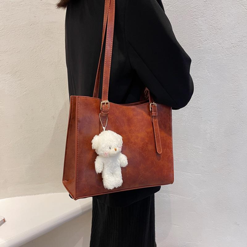 Borsa da Donna Grande Più Calda Più Calda Borse a Spalla di Grande Capacità Borse a Spalla in Pelle PU di Alta Qualità Borse Selvatiche da Donna Sac A Main Femme