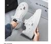 2025 Men's Breathable Canvas Shoes - Summer Fashion, Trendy, Odor-Resistant, Ripped, Wear-Resistant White Skate Sneakers