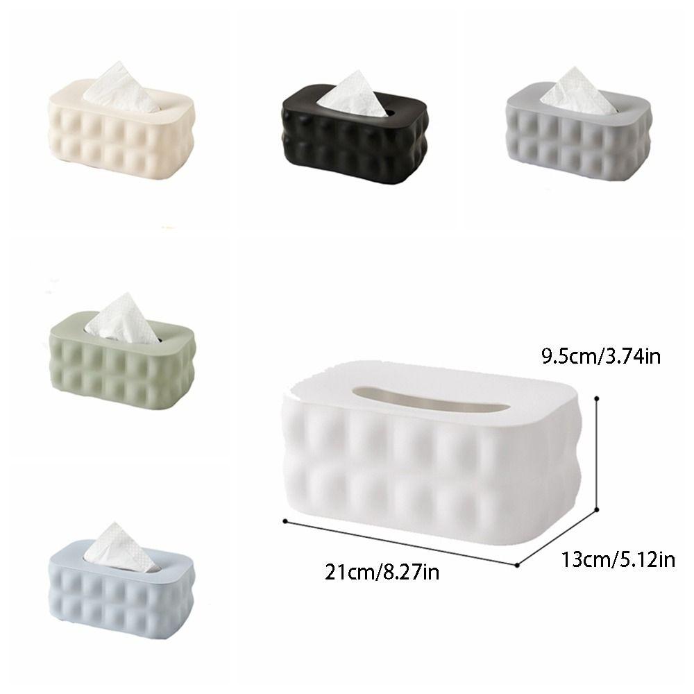 With Cover Napkin Box Simplicity Paper Storage Holder Toilet Tissue Box  Home Use