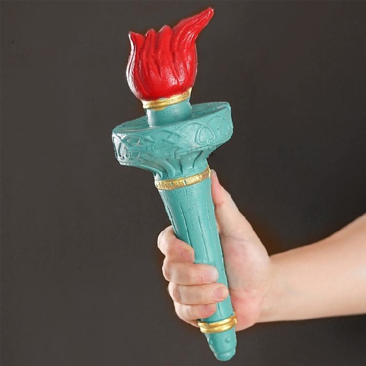 Statue of Liberty Headband Liberty Torch and Crown Set Liberty Costume Accessories for Halloween Cosplay
